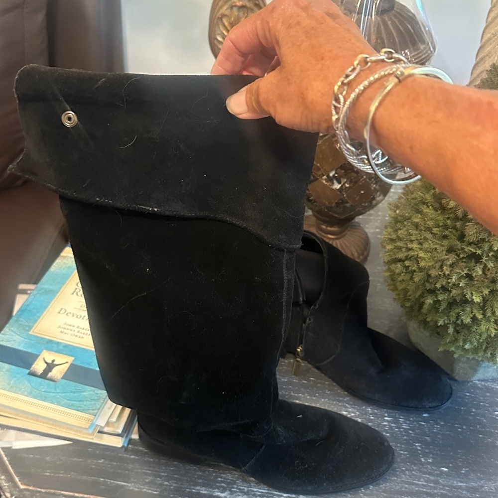 Matisse Black Over the Knee Boots